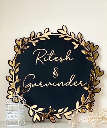 Personalized Wall Mounted Name Plate