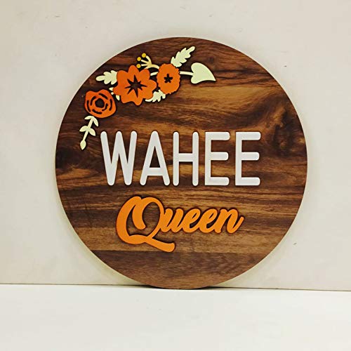 Personalized MDF Wooden Texture Name Plate
