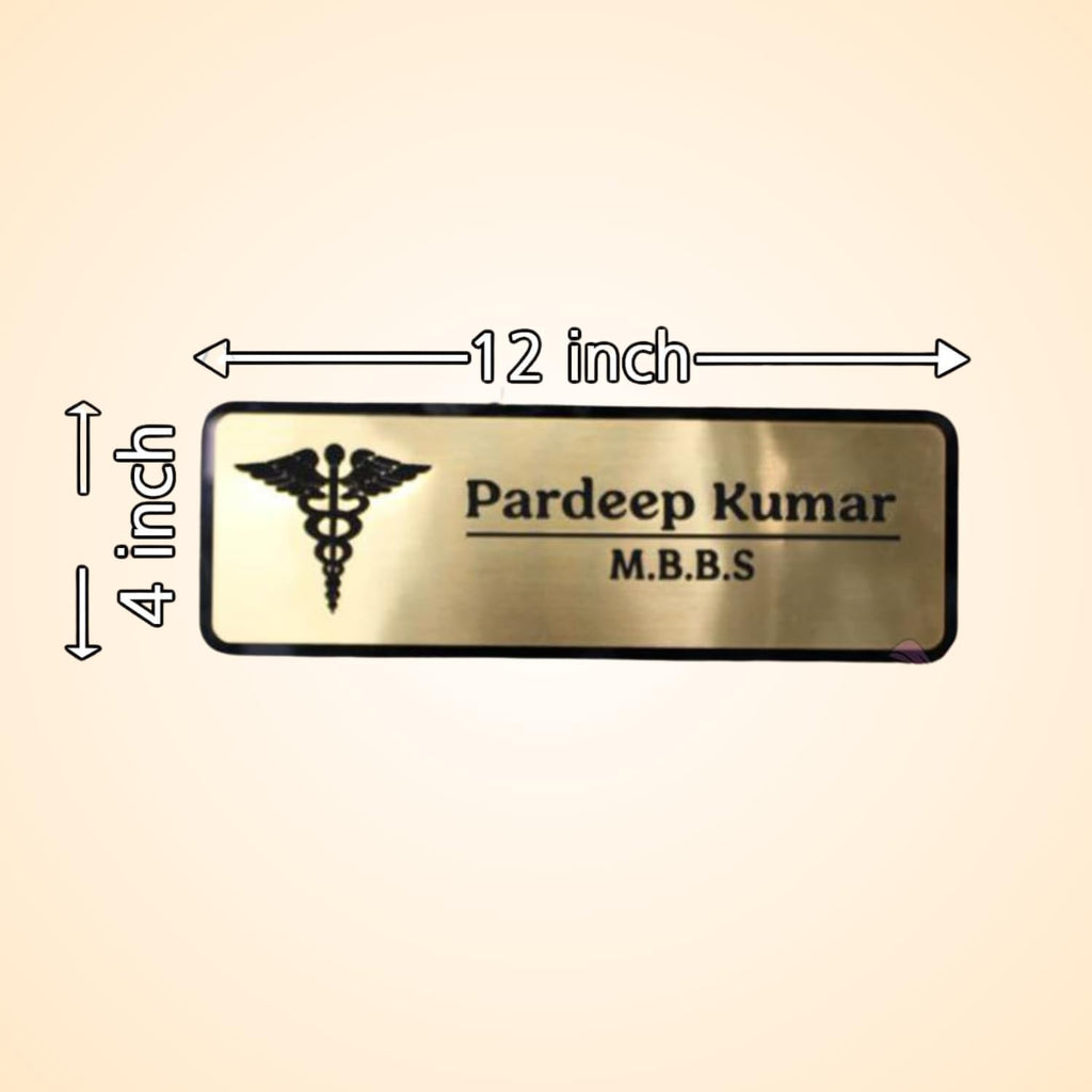Customized Professional Acrylic Name Plate