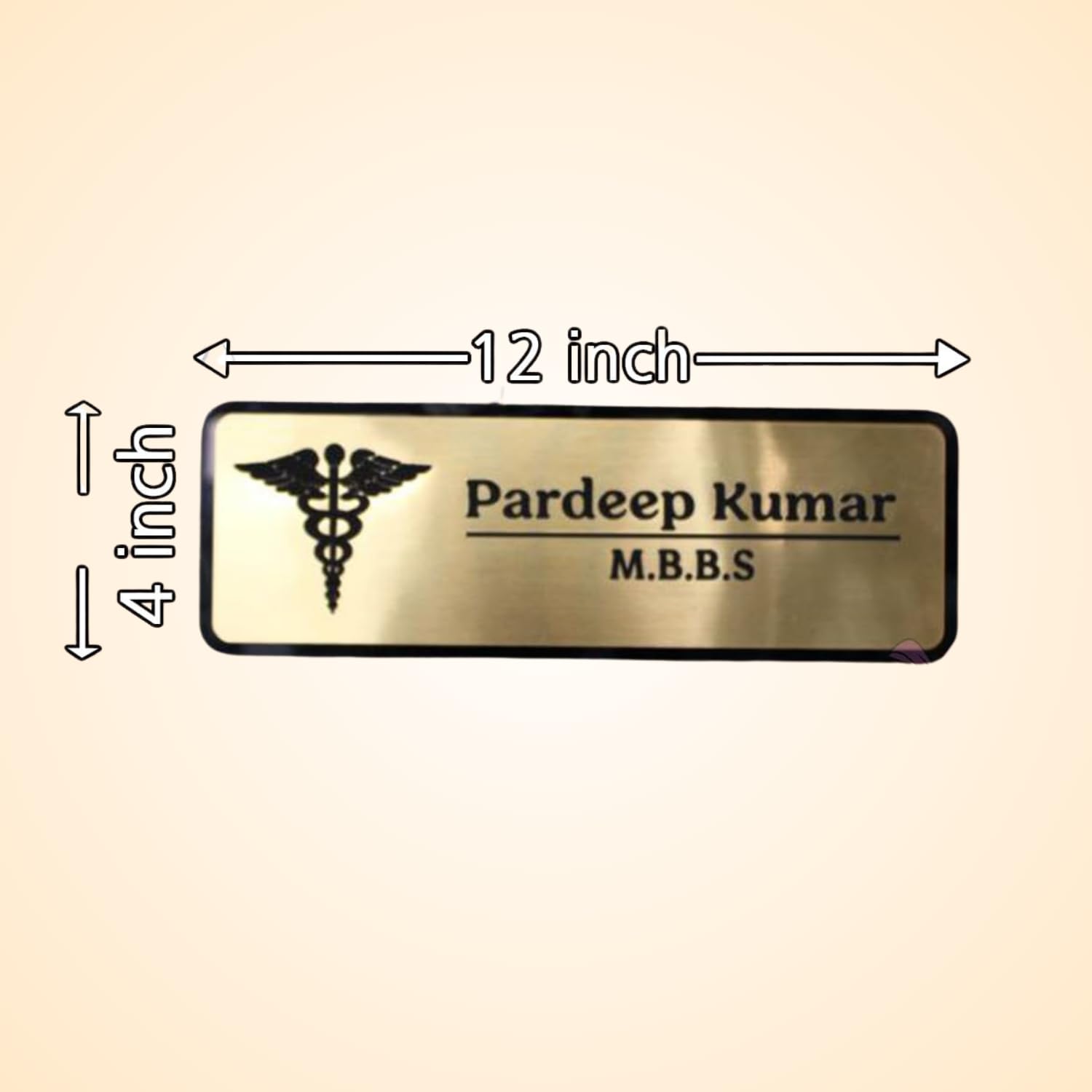 Customized Professional Acrylic Name Plate