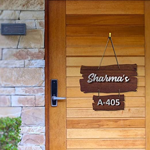 Personalized Name Plate With Designer Acrylic Letters