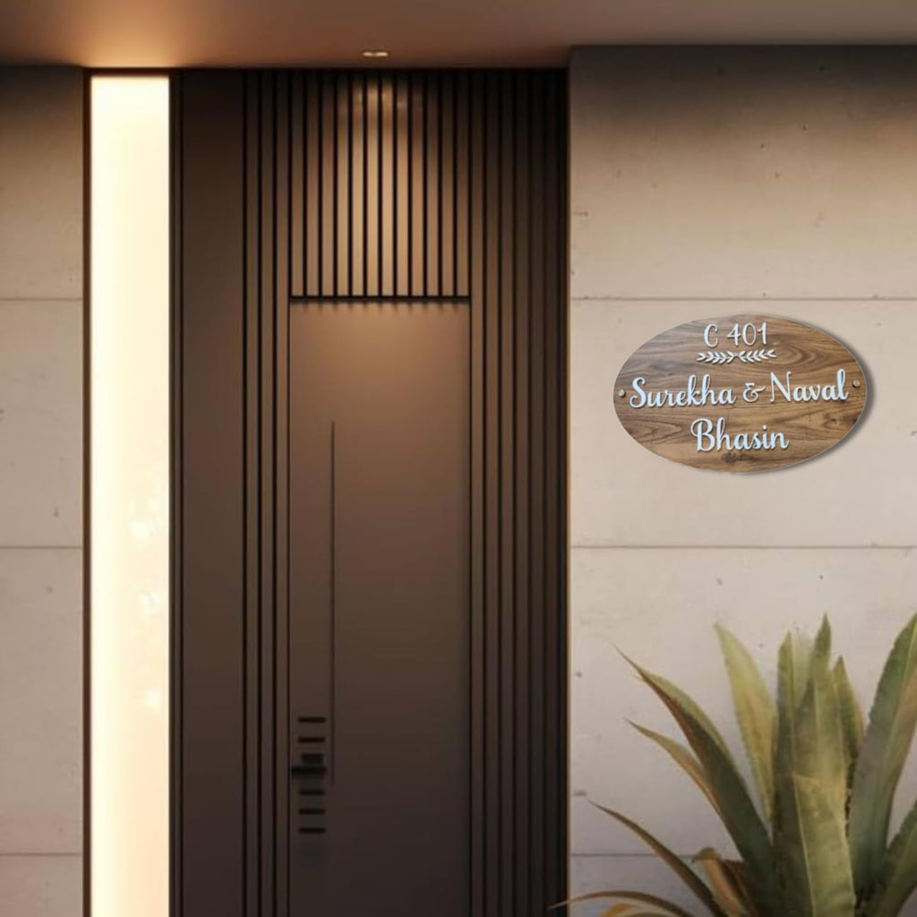 Personalized Wooden Name Board Decor