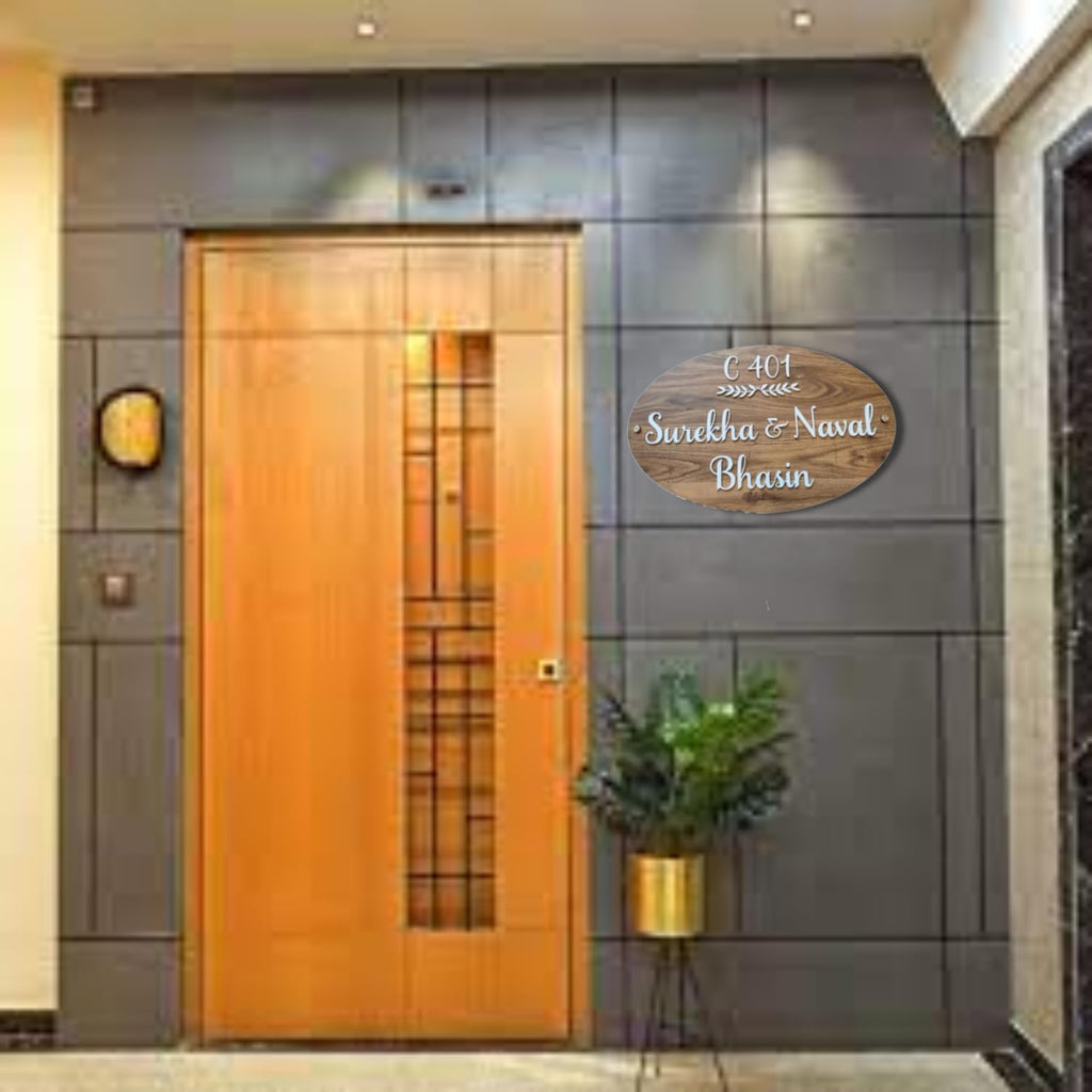 Personalized Wooden Name Board Decor