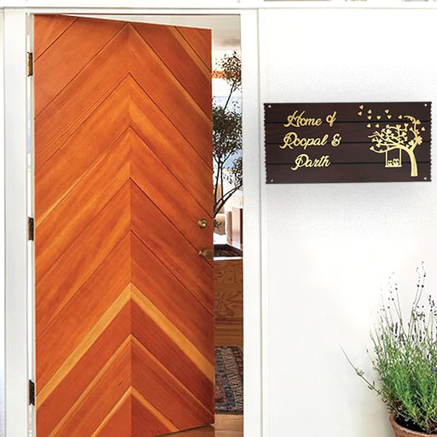 Personalized Acrylic Name Plate