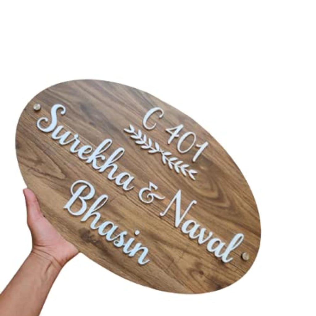 Personalized Wooden Name Board Decor