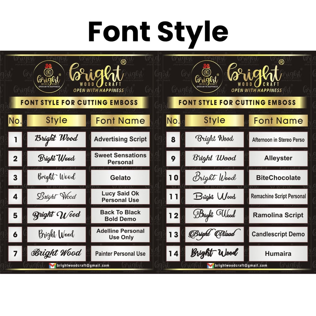 Personalized Custom Door & Wall Sign