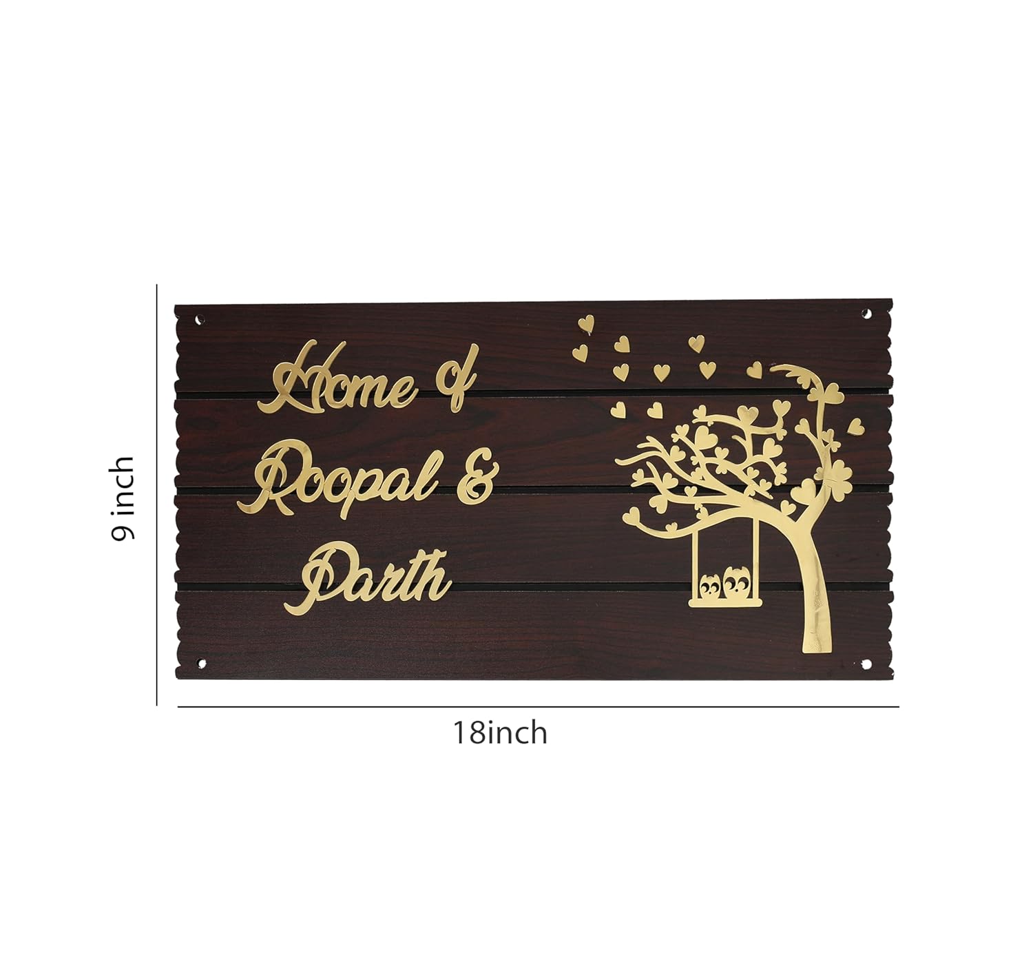 Personalized Acrylic Name Plate