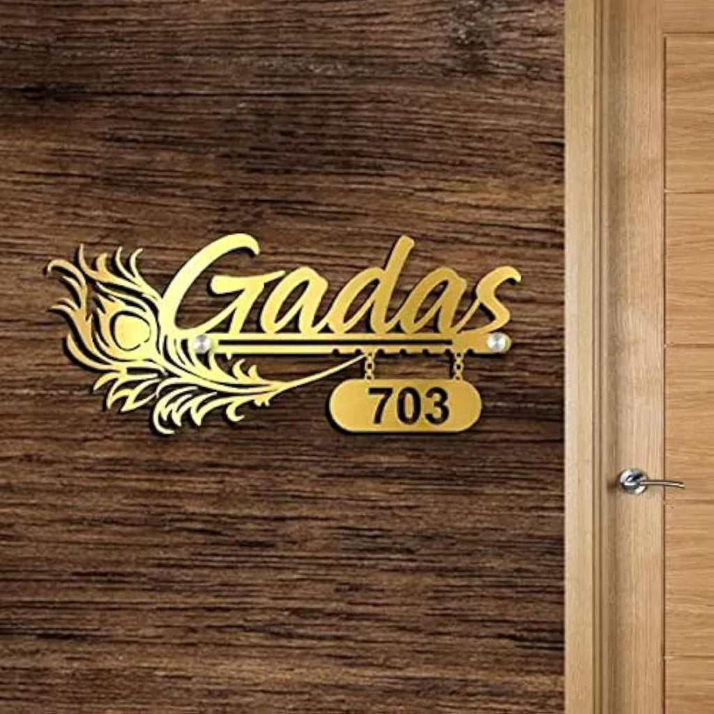 Personalized Spiritual Acrylic Name Plate