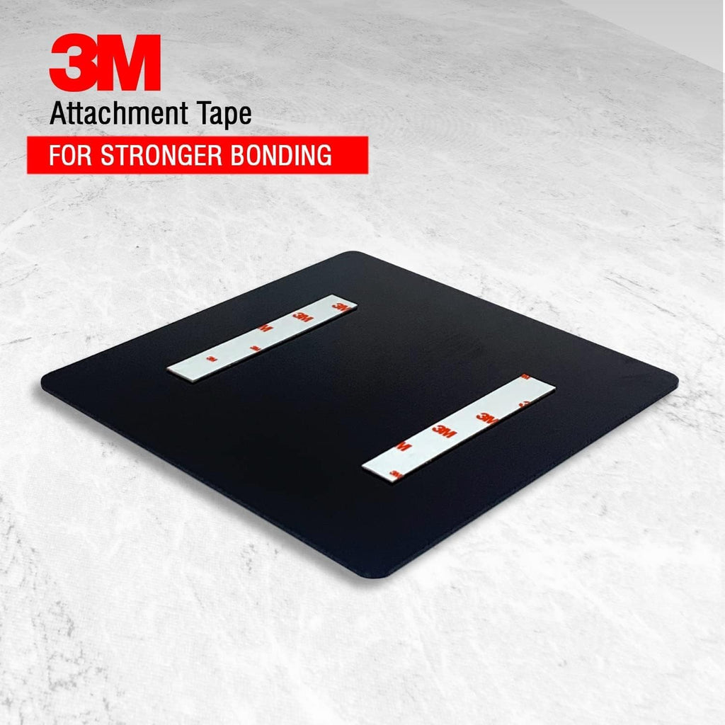 Premium Brush Steel Finish Acrylic Office Sign | Modern Corporate Door Signage