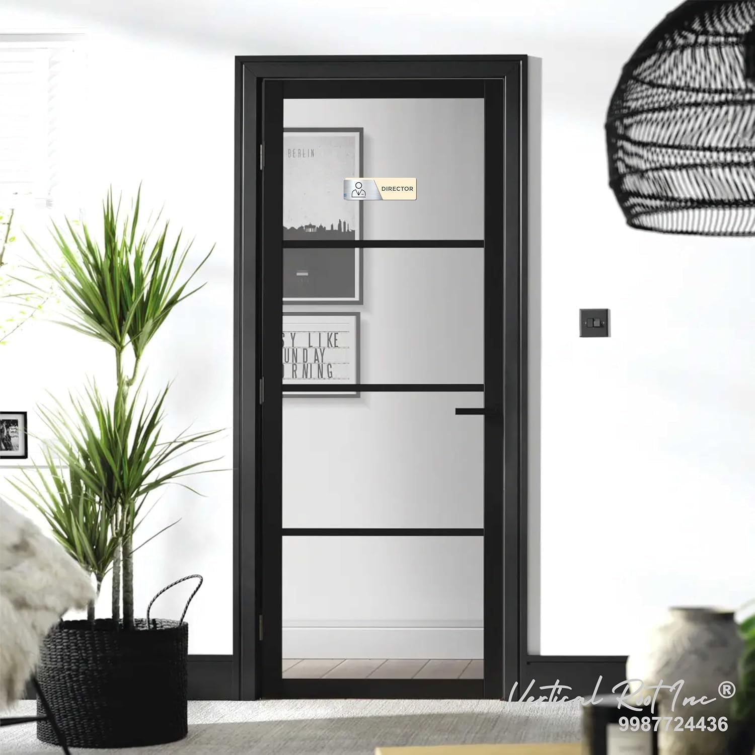 Clear & Bold Professional Sign Board – Premium Acrylic / Metal / Plastic Signage with Easy Mounting