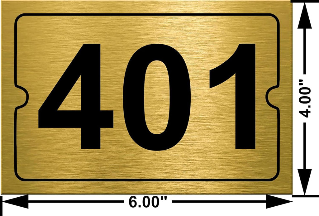 Custom Room & Rack Number Board for Home, Hotel, Office & Commercial Spaces