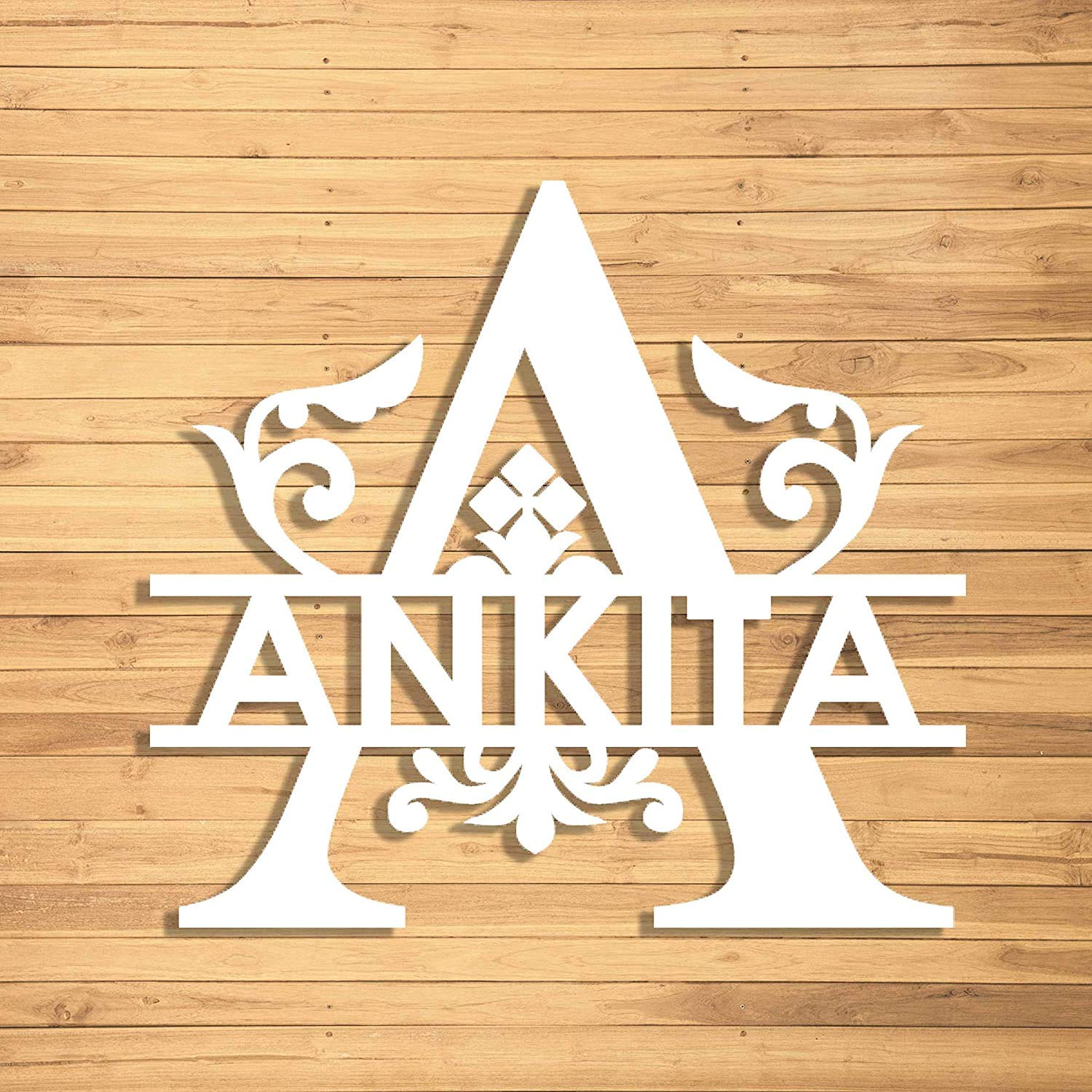 Personalised Wooden Name Plate