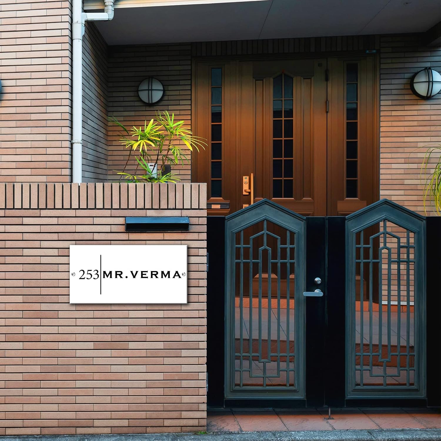 Personalized Acrylic Name Plate