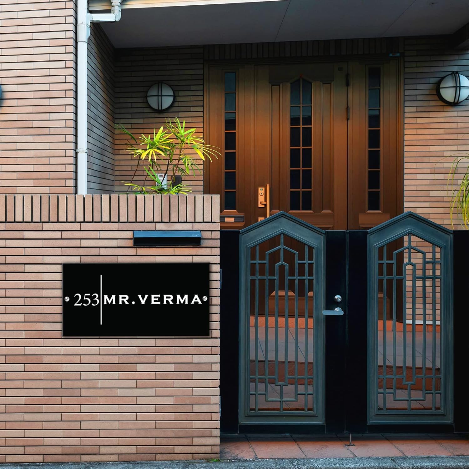 Personalized Acrylic Name Plate