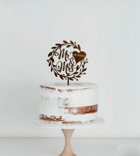 Customized Exclusive Name Cake Topper For Birthday, Engagement
