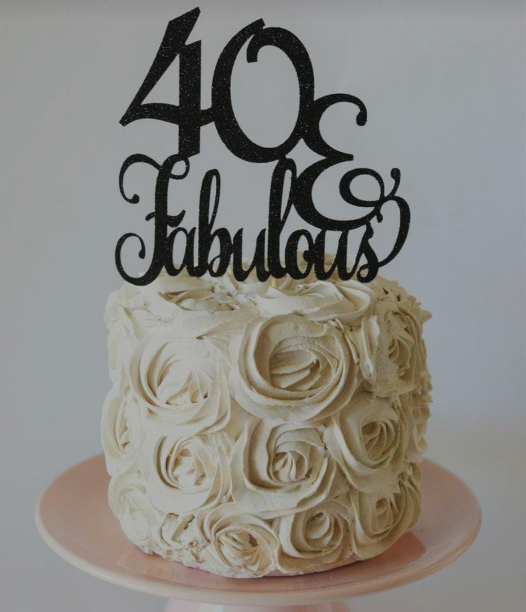 Material cake toppers for cake decoration
